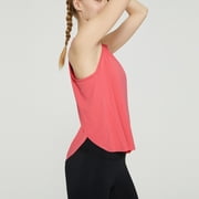 WMTBSRSW Workout Tank Tops for Women Sleeveless Athletic Running Loose Fit Yoga Tops Outdoors Active Crewneck Sports Gym Exercise Clothes