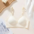 thumbnail image 2 of Ashirexll Bras for Women No Underwire, Push Up Bra, Solid Color Bralette Strap Wrap Hollow Out Style, 2 of 6