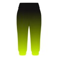 thumbnail image 6 of Stamzod Ladies Capri Pants Fashion Gradient Printing Summer Stretch Waist Crop Pants Casual Breathable Plus Size Capris for Women with Pocket on Clearance Green M, 6 of 7