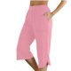 thumbnail image 1 of WILLBEST Pantalones Casuales de Mujer para Uso Diario, Cómodos Pantalones Deportivos de Cintura Media para Mujeres de Moda, Verano 2025 Chica, 1 of 5