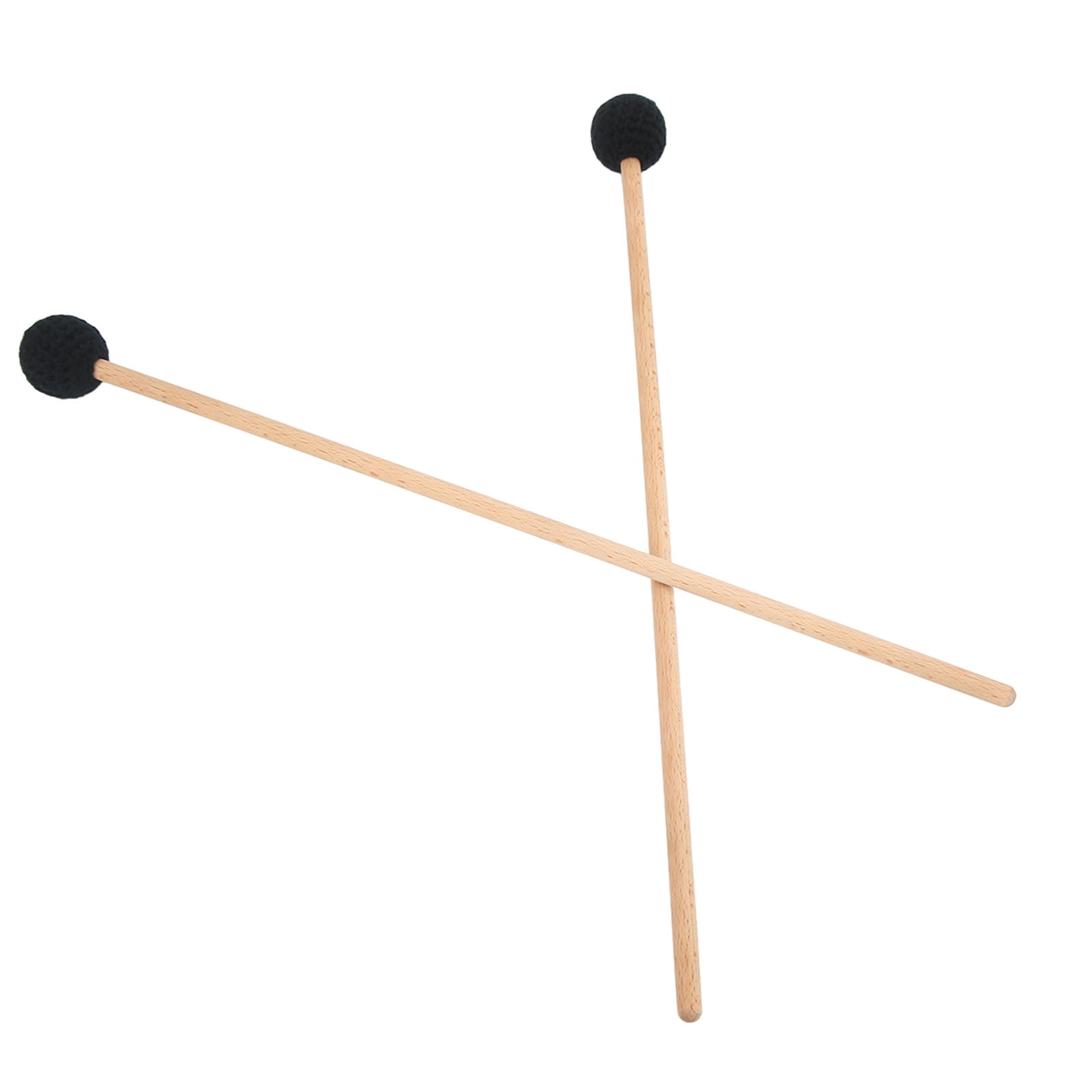 Marimba Mallets, Yarn Head Solid Wood Increase Contact Range For Bass