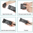 thumbnail image 4 of piezas: luz solar para jardín al aire libre, luz de suelo para jardín al aire libre LED IP65 blanco cálido impermeable decoración al aire libre luces solares para caminos césped, hogar, garaje, patio, patio Zhivalor QH-271, 4 of 7