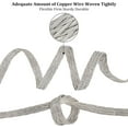 thumbnail image 4 of 26Ft 3mm Tinned Copper Wire Flat Flexible Grounding Lead Wire for Grounding and Reducing Noise 0.8mm Thick DIYDIY, 4 of 9