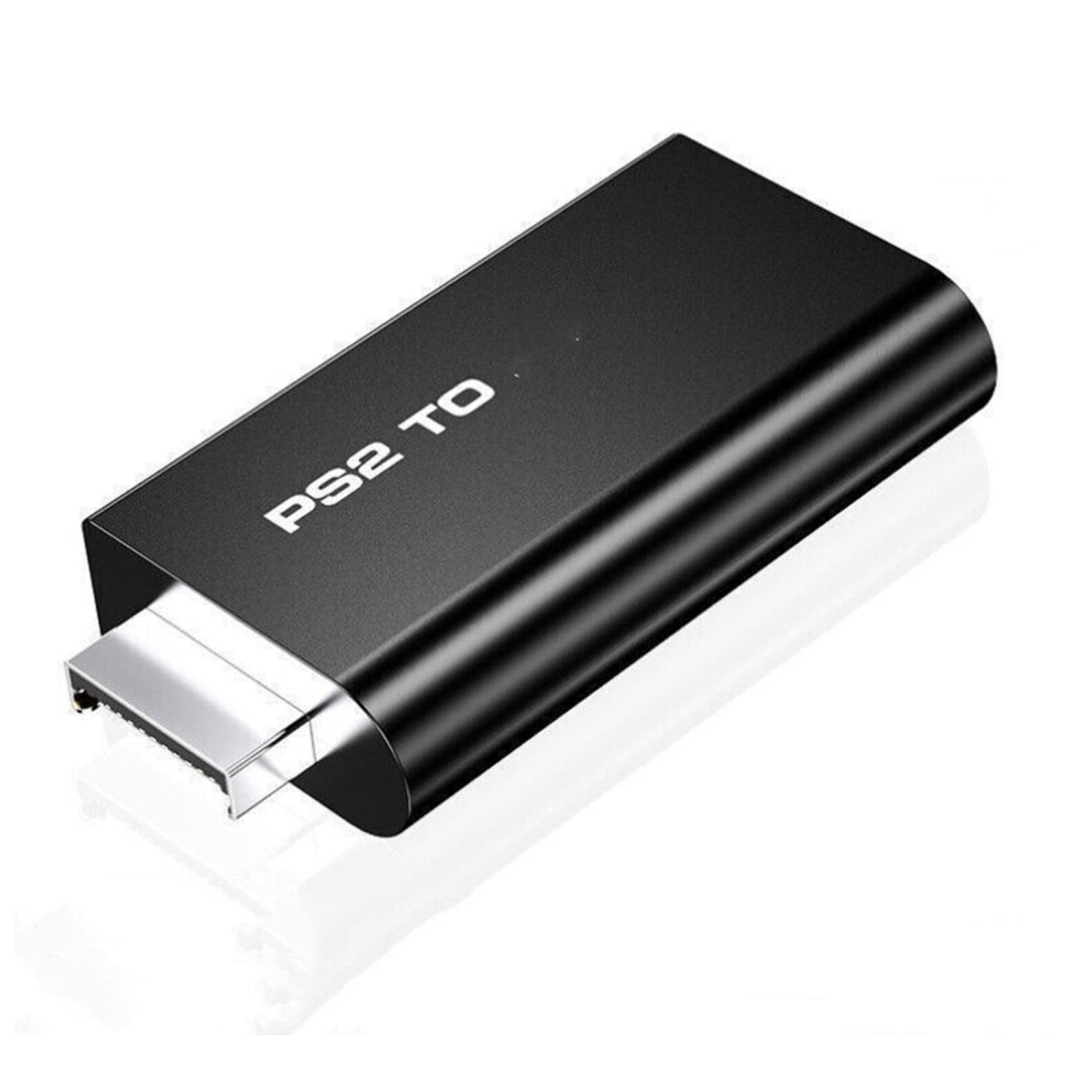 Adattatore da PS2 a HDMI con uscita audio da 3,5 mm e cavo HDMI da 50 cm, convertitore compatibile con HDTV, monitor e proiettore, supporta 480i/480p/576i per console PlayStation 2