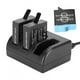 thumbnail image 2 of Batería recargable negra AHDBT‑801 con cargador de 3 canales para GoPro Hero 8/7/6/5, 2 of 14