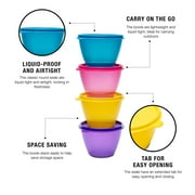 Tupperware Liquid Tight Container Bowled Over 400ml 4pc