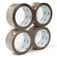 thumbnail image 3 of 4Rolls Brown Packing Tape 2.4mil x 1.88inch x 50yds, Shipping Tape for Heavy Duty, Moving, Packing, BOMEI PACK, 3 of 9