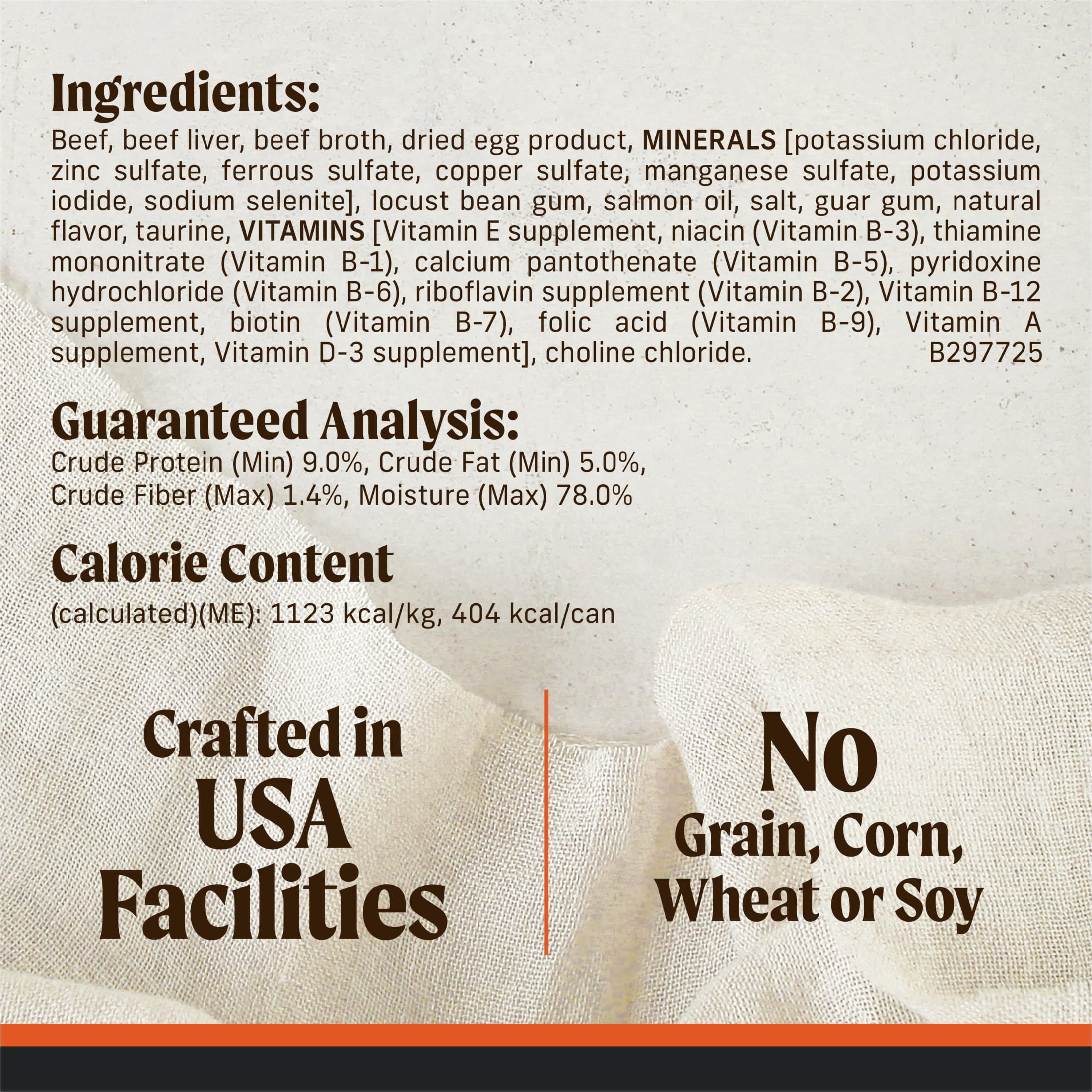 Merrick Grain Free Wet Dog Food for Adults, Grain Free Real Texas Beef, 12.7 oz Can, 12 Pack