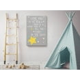 thumbnail image 3 of Awkward Styles Love You To The Moon & Back More Than All The Stars In The Sky Framed Canvas Framed Poster for Kids Nursery Room Love Quotes for Kids Cute Quotes Baby Kids Room Newborn Baby Gifts, 3 of 7