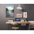 thumbnail image 2 of Texas - Bluebonnets & Highway - Lantern Press Artwork (12x18 Gallery Wrapped Stretched Canvas), 2 of 4