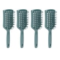 thumbnail image 3 of Cepillo de secado, cepillo para el cabello de 4 piezas, cepillo para peinar estilista, cepillo para desenredar, resultados impresionantes, 3 of 9