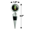 thumbnail image 6 of Prickly Customer Cactus Funny Humor Wine Bottle Stopper, 6 of 9