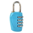 thumbnail image 1 of GZQJFMY Combination Lock 1 Pack 4 Digit Waterproof Locker Locks Secure Outdoor Padlock for Gym Lockers,Toolboxes,Gates,Fences,Storage,Sports Locker,Cabinets (Blue), 1 of 8