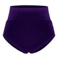 thumbnail image 3 of Women'S High Waist Solid Color Slim Stretch Pants Belly Sports Yoga Pants Solid Color Casual Pants Short Leggings for Women Paper Bag Shorts Women Short Waist Trainer for Women Women's Casual Loose, 3 of 3