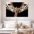 thumbnail image 2 of Elephant Stock Happy Giraffe Family Wall Art - Horizontal Canvas Wall Art - Living Room Wall Decor - Animal Canvas - Black And White Decor - 51" x 34", 2 of 8
