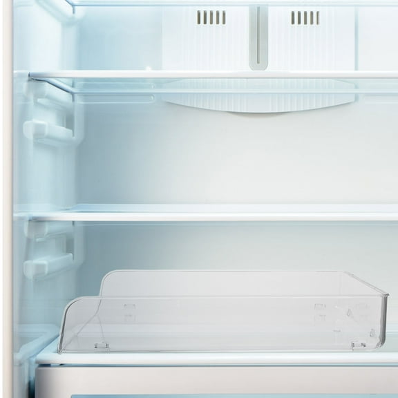 OFFIGAM Stackable Freezer Organizer Bins Plastic Refrigerator Storage Containers Set for Easy Cleaning and Space Saving