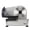 Silver, Semi-automatic Belt, variant on Kitchen Commercial Meat Slicers, Kitchen Professional Food Slicer w/7.5" Stainless Steel Blade, Slice Thickness Control and Tilted Food Carriage, 150W Electric Meat Slicer, Stainless Steel, S9986