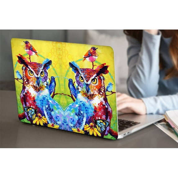 KSK KAISHEK Protective Case Hard Cover for MacBook Air 13" with No Touch No USB-C Model: A1466/A1369( Animal 229)