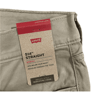 Levi's 514 Straight Fit Men's Jeans, Khaki/Tan, 32x30