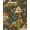 Green/Red, variant on Mushroom Wallpaper Peel and Stick Vintage Strange Contact Paper Dark Waterproof Self-Adhesive Wall Covering for Bedroom Countertop Desk Cabinets 17.4" x 118"