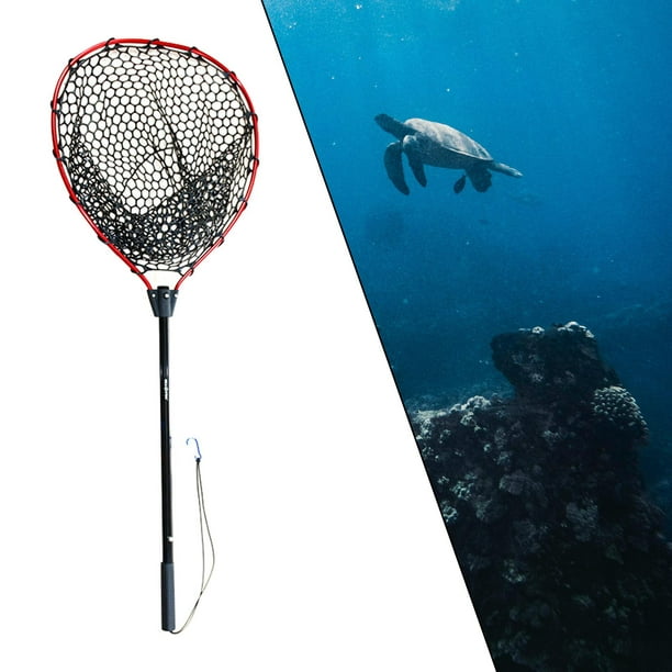Silicone Lightweight Sea Fishing Hand Net Fishing Tool for Fishing