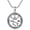 E-Azrael Sigil, variant on Archangel Zadkiel Sigil Necklace 925 Sterling Silver Saint Zadkiel Medallion Talisman Pendant Protection Amulet Jewelry Mercy Angel Sigil Medal Spiritual Gift for Men Women