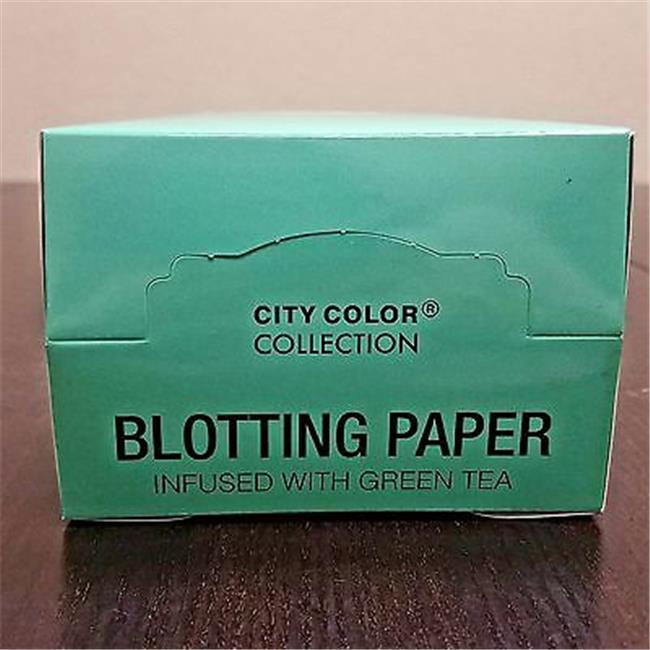 City Color F0054C Blotting Paper Green Tea Scented