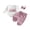Pink Letter, variant on Loicainy Infant Baby Girls Fall Clothes Set 3 6 9 12 Months Long Sleeve Romper with Floral Pants and Headband Outfits