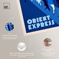 thumbnail image 3 of Orient Express Canvas Print Retro Fashion Decor by Art Remedy, Gallery Wrapped, 24 x 30, 3 of 6