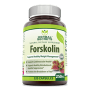 Herbal Secrets Forskolin 250 Mg 120 Capsules
