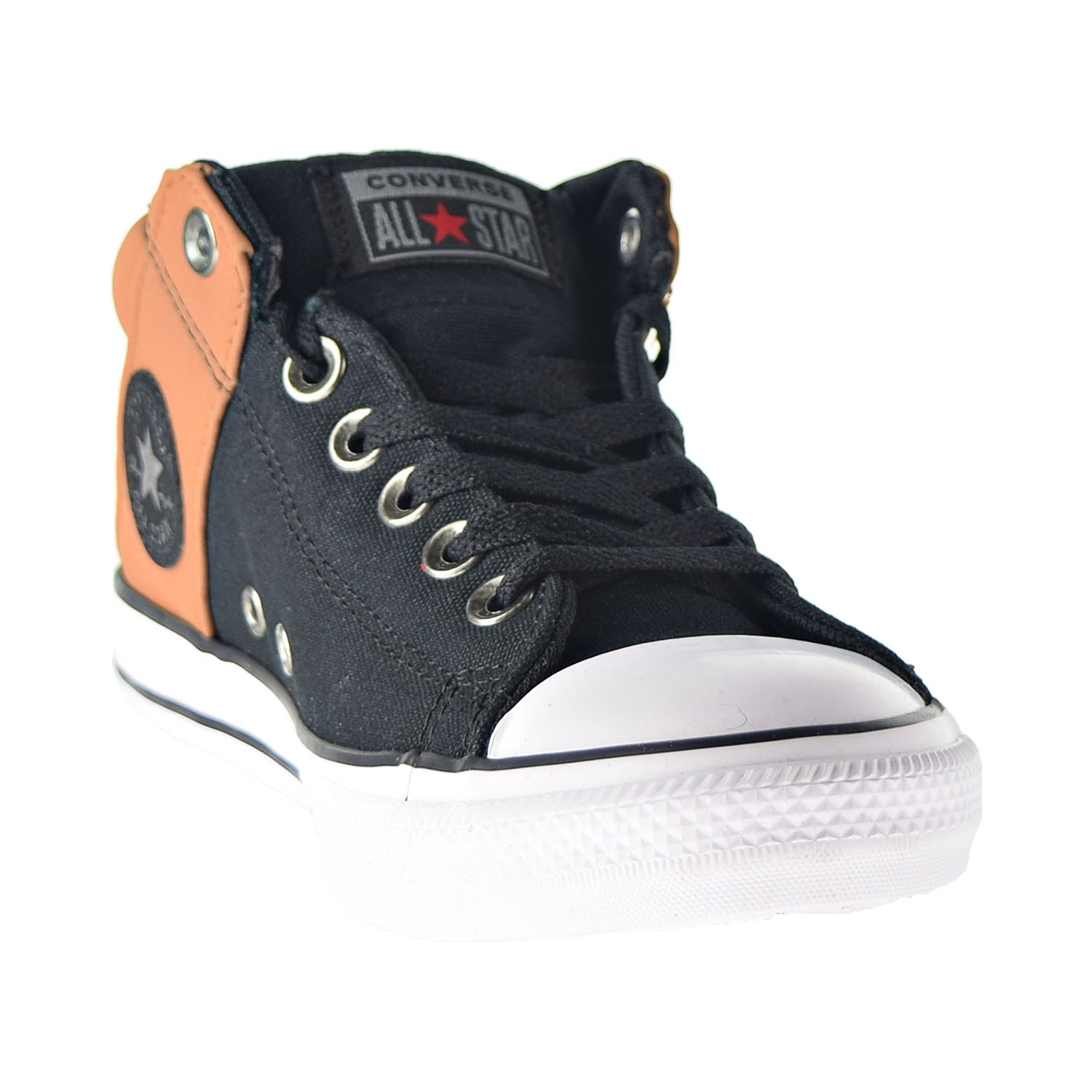 Converse Chuck Taylor All Star Axel Mid Kids' Shoes Black-Warm Tan-White 666065f - image 2 of 6