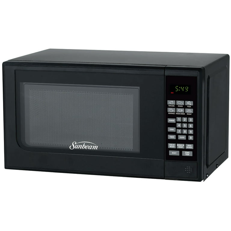 Sunbeam SGC7702 0.7 Cu. Ft. 700 Watts Compact Digital Microwave