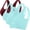Wine-25, variant on Women's Sports Bra, Infinity Racerback, Moderate Support, Sports Bra Wirefree Yoga Bra With Removable Pads Wine-6 3XL