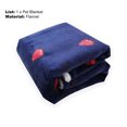 thumbnail image 5 of Cheers.US Dog Blankets for Dogs, Dog Cat Flannel Blankets Washable, Soft Pet Mat Throw Cover for Kennel Crate Bed, Cute Strawberry Pattern,Breathable Dog Blanket, Pet Blanket, 5 of 7