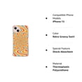 thumbnail image 6 of Retro Groovy Swirl Case Compatible with iPhone 13,Aesthetic Art Design TPU Bumper Bumper Cover Case, 6 of 6