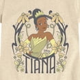 thumbnail image 3 of Disney Princess - Tiana Floral Nouveau Fitted Short Sleeve Graphic T-Shirt, 3 of 5