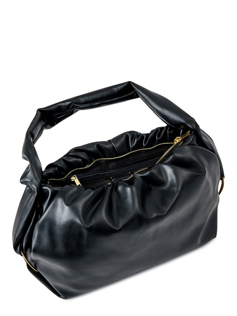 Scoop Women's Slouchy Shoulder Bag Black - Walmart.com