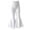 White-1, variant on Children's Girls Fashion Flare Leggings Stretch Cotton Hem Pants Oversized Flare Pants Kids Girls Solid Color Dance Bell Bottoms(White-1,2-3 Years)