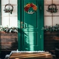 thumbnail image 4 of Elegant All-Season Front Door Wreath Durable Decorative Hanging Greenery for Year-Round Display, 4 of 5