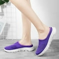 thumbnail image 4 of Babysbule Womens Shoes Half-trawl Surface Breathable Women's Sandals Casual Lazy Slippers Hollow Walking Shoes, 4 of 9