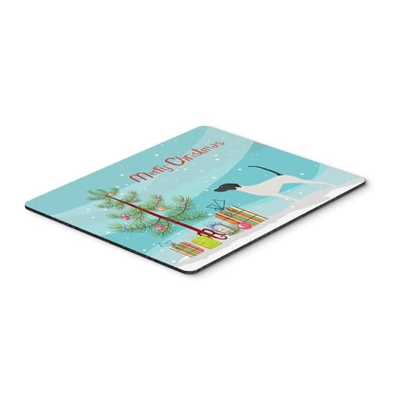 Carolines Treasures  English Pointer Merry Christmas Tree Mouse Pad - Hot Pad or Trivet