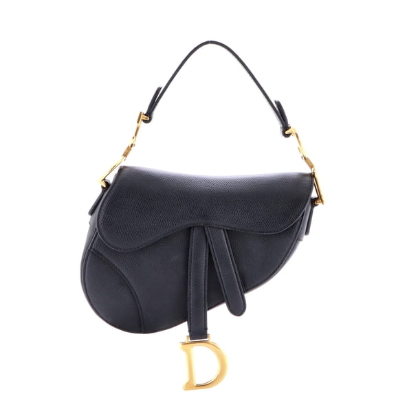 Pre-Owned Saddle Handbag Leather Mini By Rebag