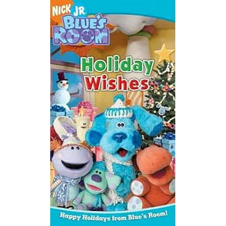 Blues Clues-- Blue's Room: Holiday Wishes [VHS]