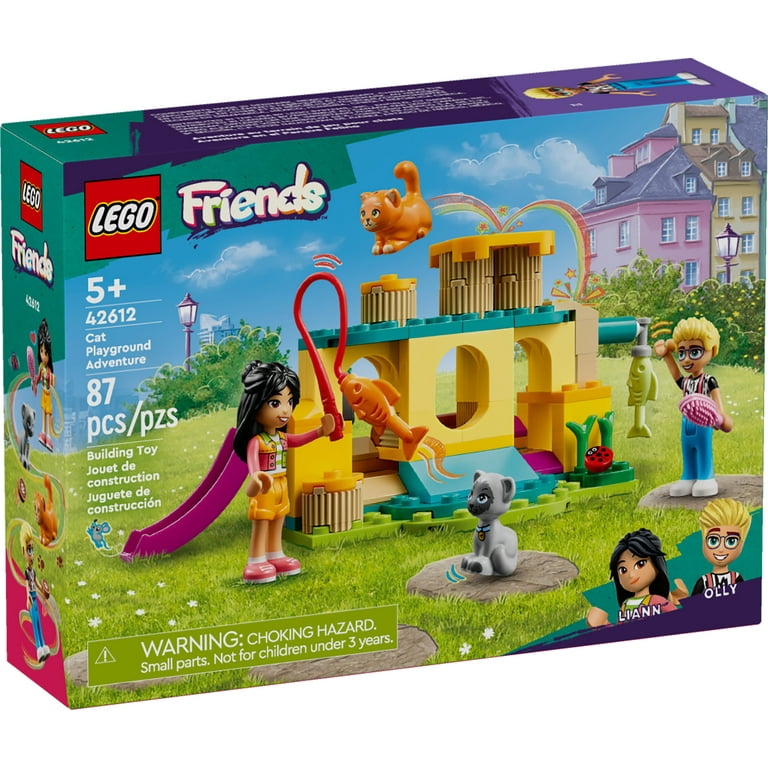 LEGO Friends Cat Playground Adventure, Animal Toy with Figures - Main Image