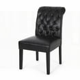 thumbnail image 6 of Modern Solid Wood Dining Chairs - 2-Pack with Rolltop (Set for Family Meals), 6 of 14