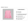 thumbnail image 2 of Qucoqpe - Sudadera informal para mujer, cuello redondo, manga larga, color liso, suave y ligera, holgada, en liquidación, 2 of 7