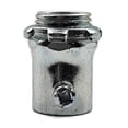 thumbnail image 3 of 50 Pzs Conector Para Tubo EMT Acero Galvanizado De 1/2 Pulg plateado 1/2 pulgada, 3 of 7