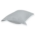 thumbnail image 5 of PiccoCasa 2 Pack 1800 Microfiber Oxford Pillowcases,  King Light Gray, 5 of 8