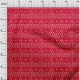 thumbnail image 2 of oneOone Cotton Poplin Red Fabric Small Motif Bandhani Diy Clothing Quilting Fabric Print Fabric By Yard 56 Inch Wide, 2 of 4