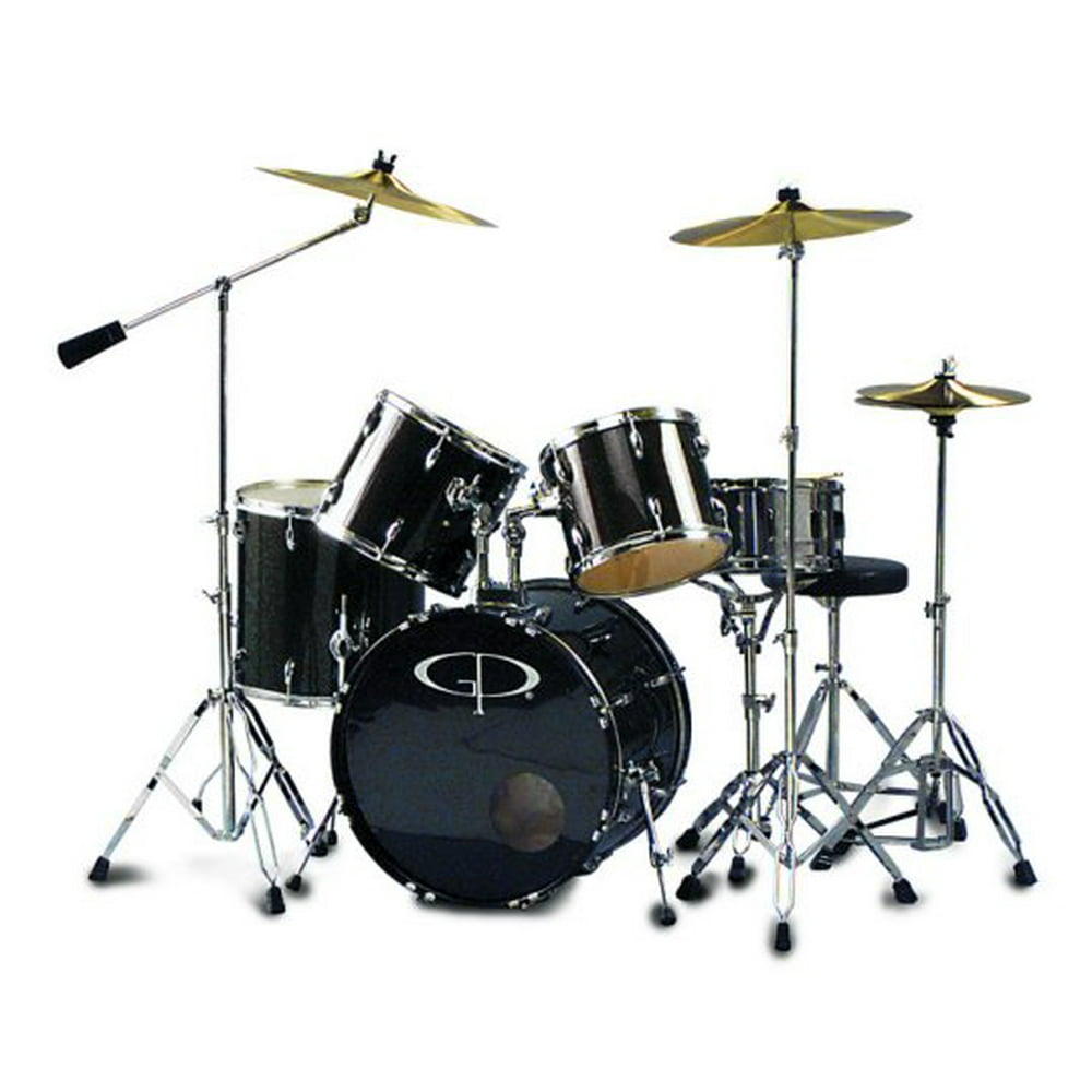 GP Percussion "Studio" 5 Piece Full Size Drum Set